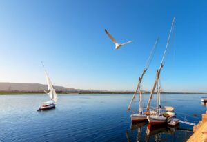 Sailboat in Aswan