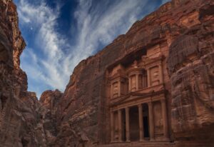 Al Khazneh or The Treasury at Petra, Jordan