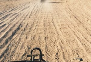 Quads in Egypt desert