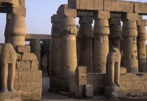 Temple Ruins at Karnak, Luxor, Egypt