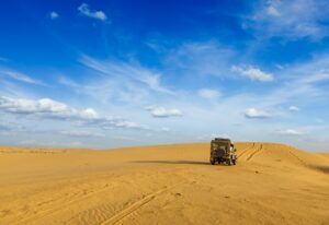 Desert safari background