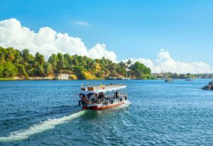 Touristic boat in Aswan