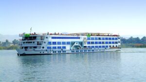 River cruise ship on the Nile