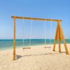 Amwaj Giftun Island beach and sea swings in Hurghada